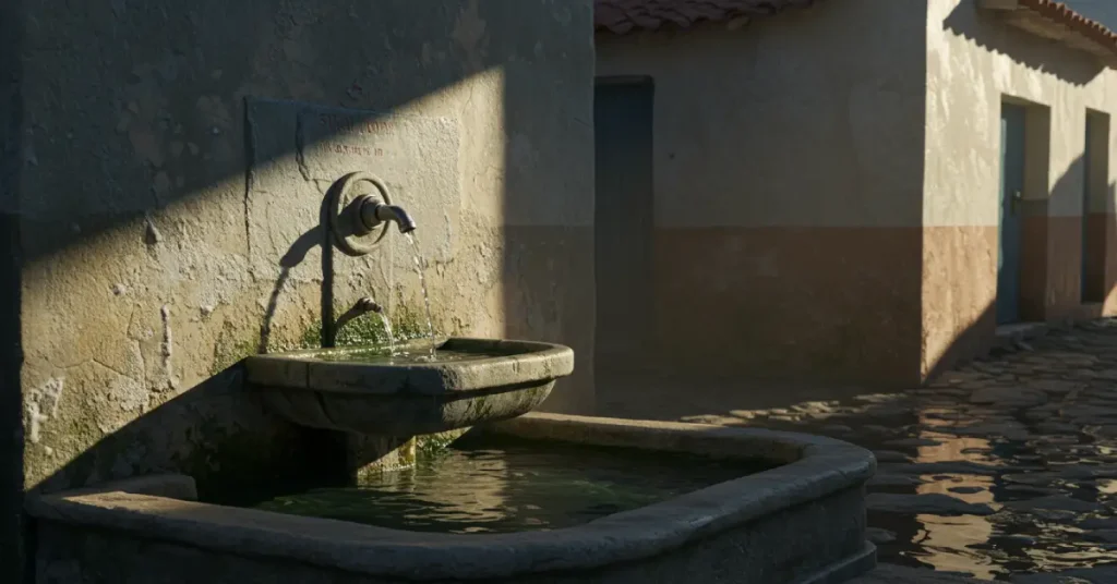 pozo para fuente agua potable valencia