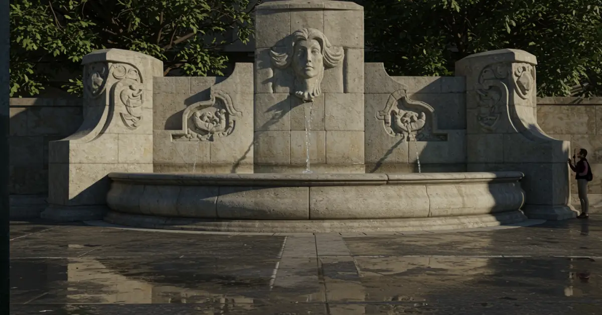 suministro agua para fuentes